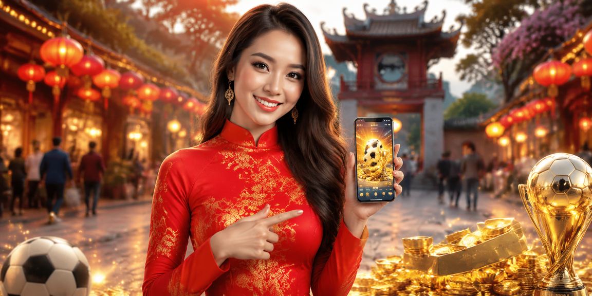 Người dùng tại Hà Nội theo dõi kèo bóng đá trong dịp Tết Nguyên Đán trên điện thoại